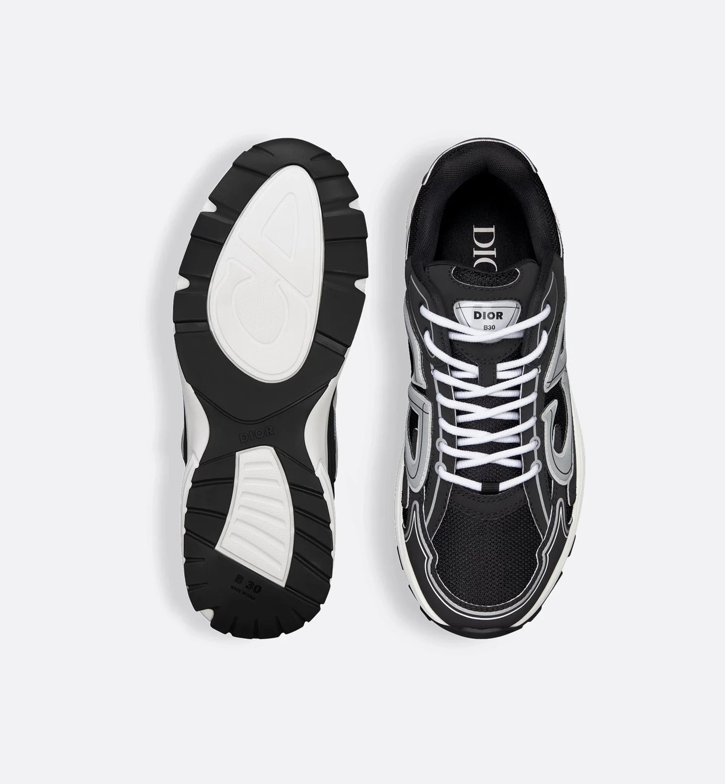 Sneaker B30 Noir Et Blanc