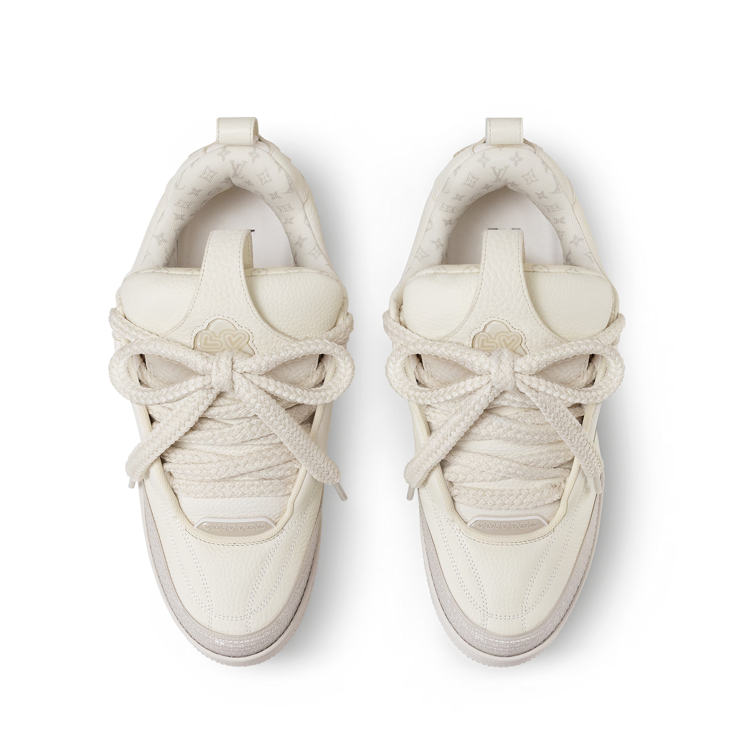 LV Skate Logo incrusté Beige