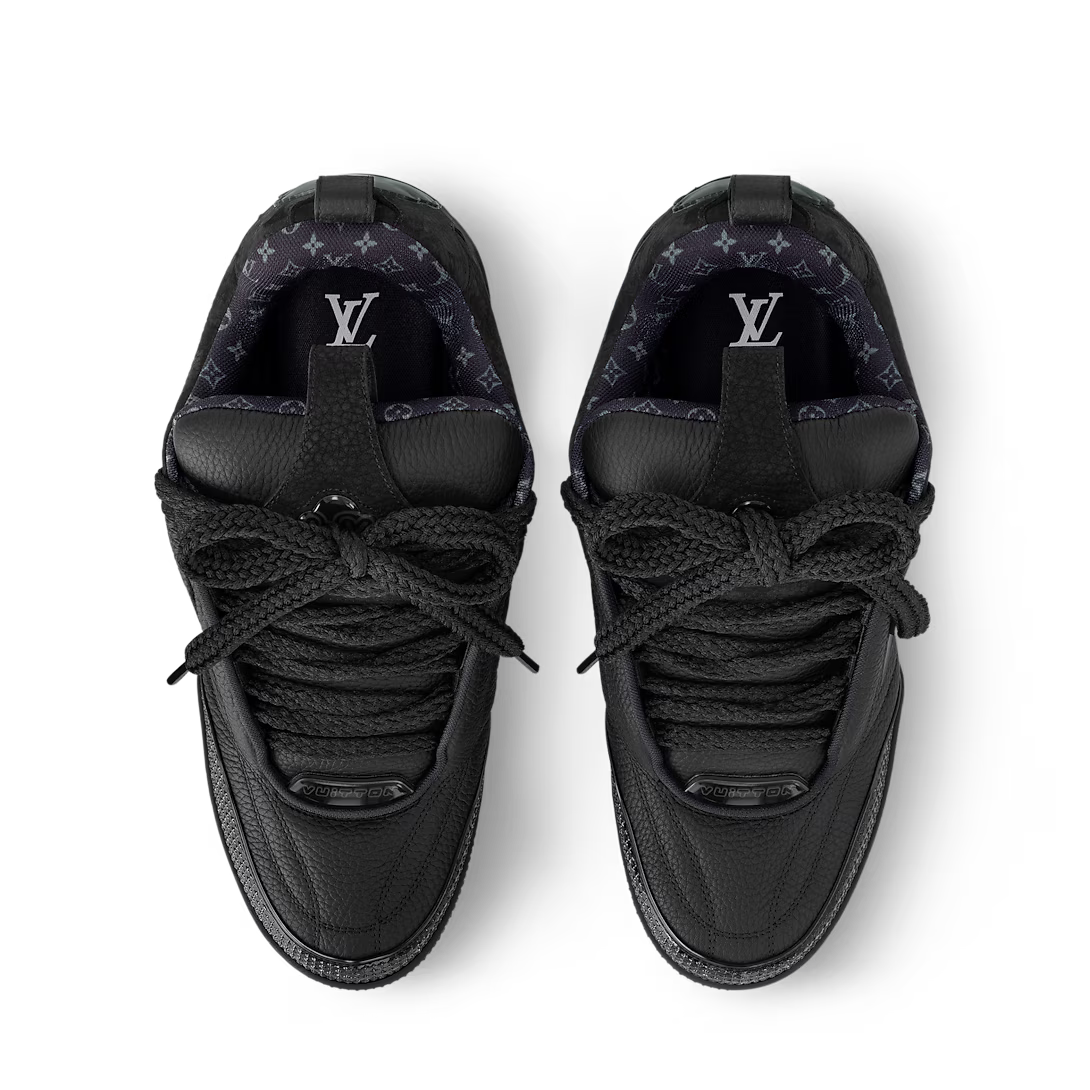 LV Skate Logo incrusté Noir