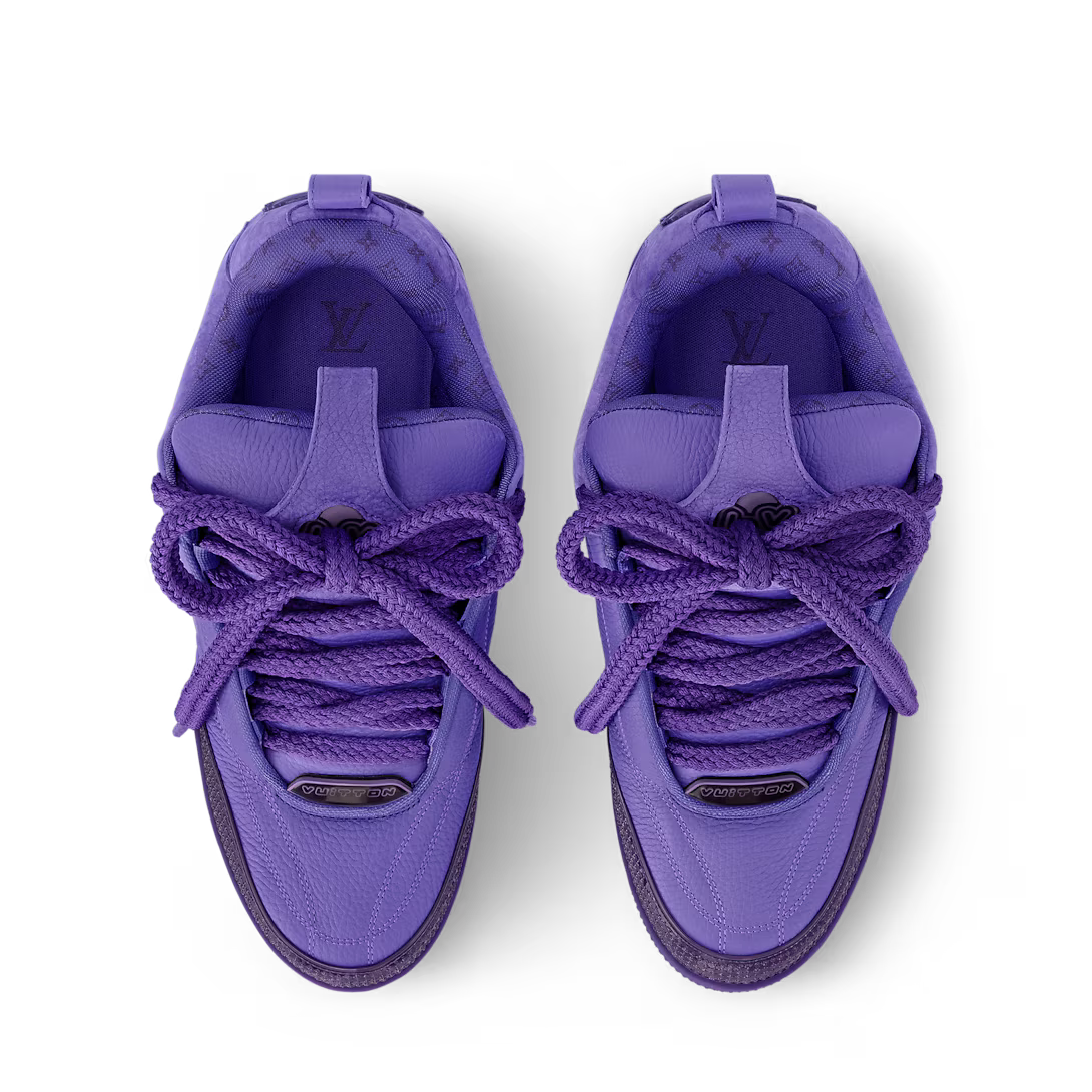 LV Skate Logo incrusté Violet