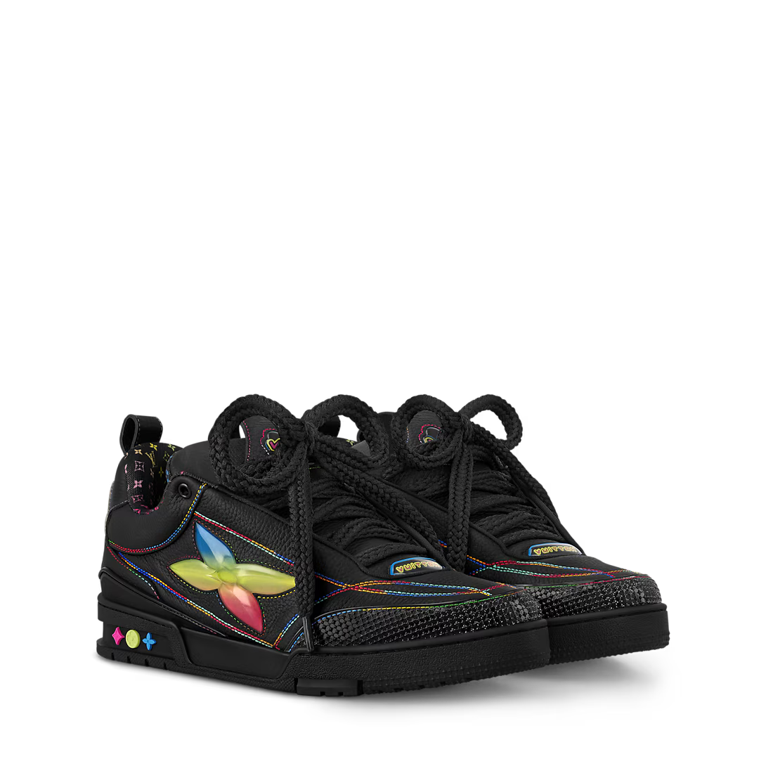 LV Skate Logo incrusté Multicolore