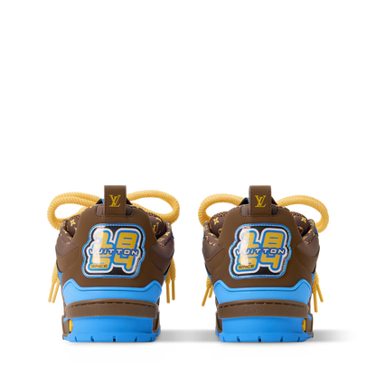LV Skate Marron Et Bleu