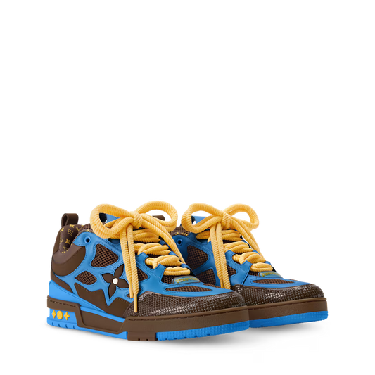 LV Skate Marron Et Bleu