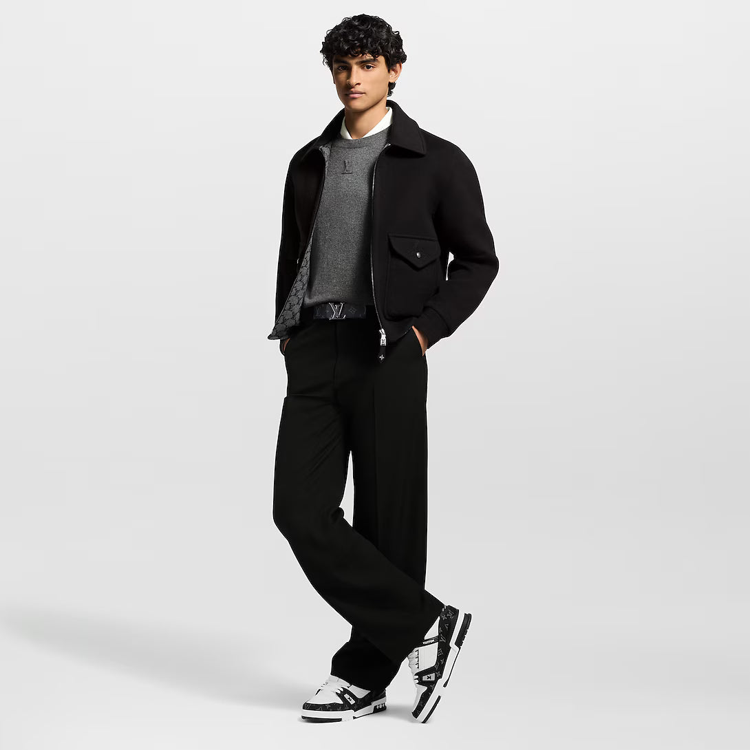 LV Trainer Noir Et Blanc