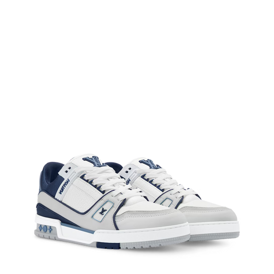 LV Trainer Bleu Et Gris