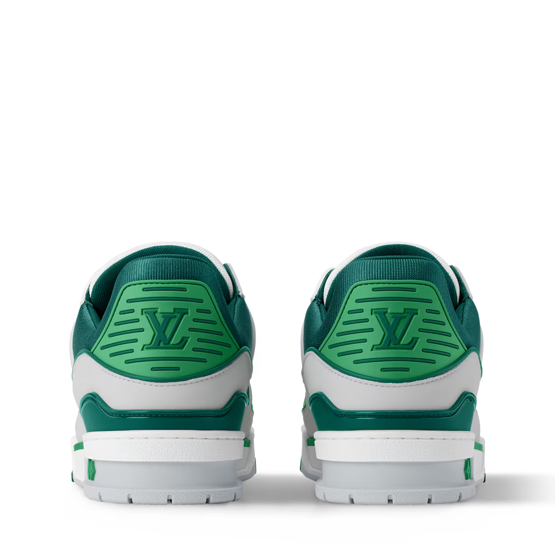 LV Trainer Gris Et Vert