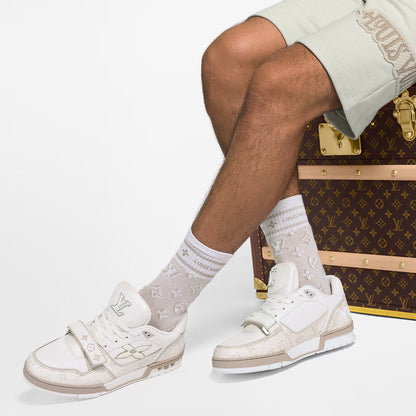 LV Trainer Beige