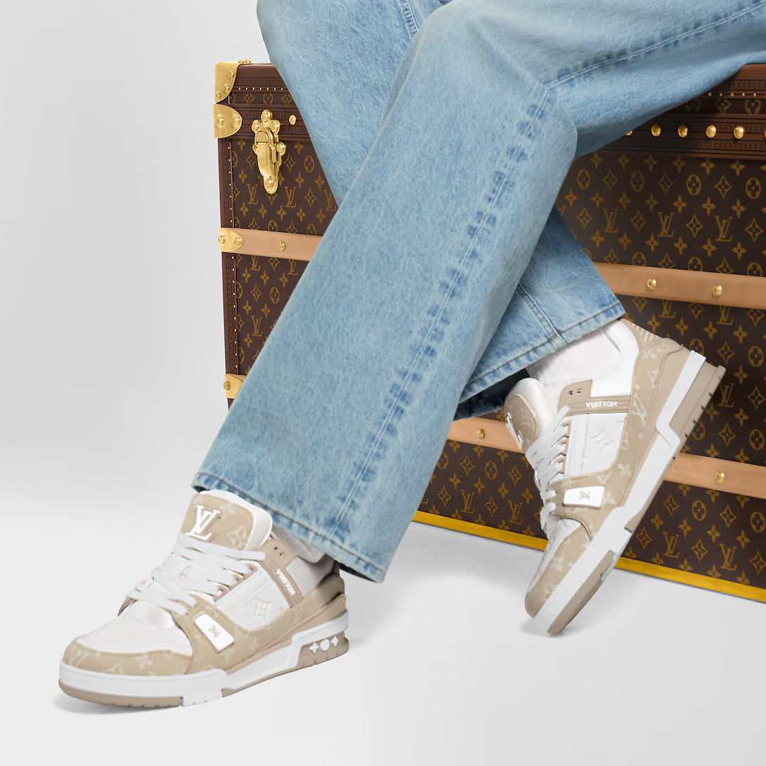 LV Trainer Beige