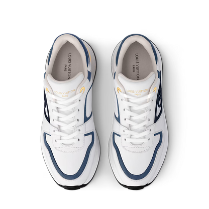 LV Run Away Blanc Et Bleu