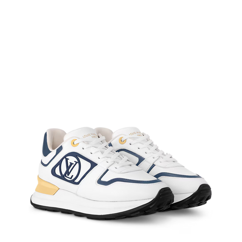 LV Run Away Blanc Et Bleu