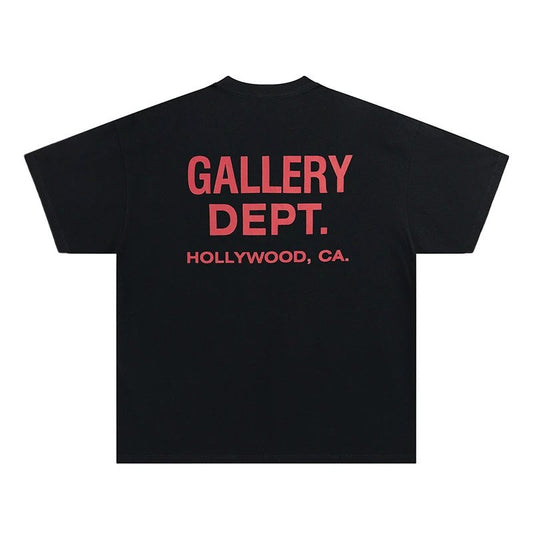 T-Shirt Gallery Dept. Noir Et Rose