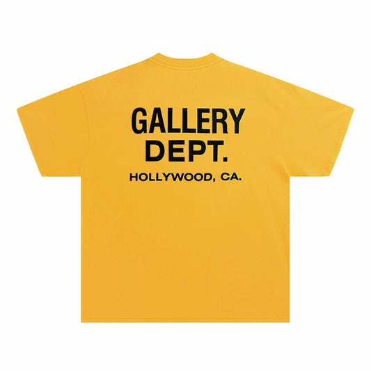 T-Shirt Gallery Dept. Jaune Et Noir