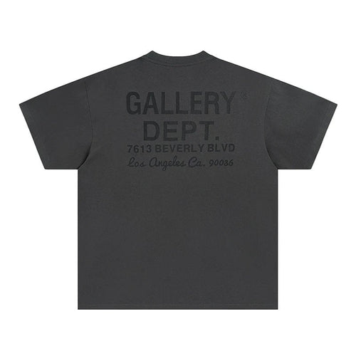 T-Shirt Gallery Dept. Gris Foncé Et Noir