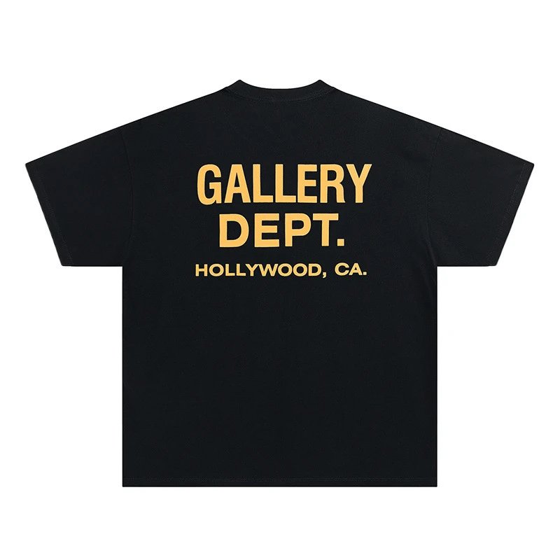 T-Shirt Gallery Dept. Noir Et Jaune