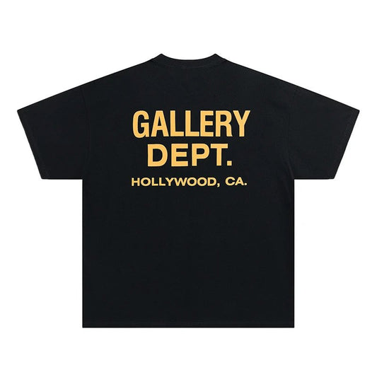 T-Shirt Gallery Dept. Noir Et Jaune
