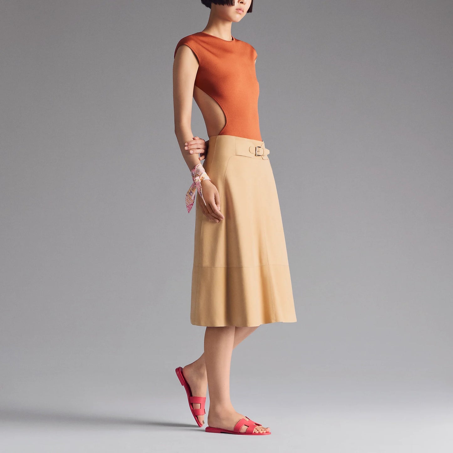 Sandales Oran Rose Grenade