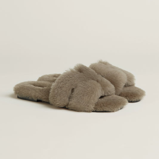 Sandales Oran Étoupe