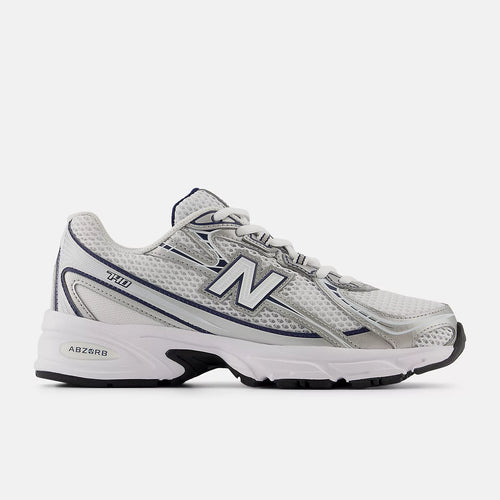 New Balance 740 Gris Et Bleu