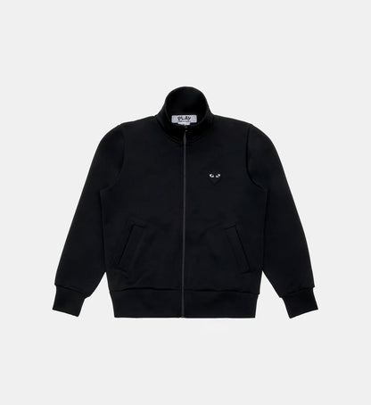 Sweat zippé CDG Sans Capuche Noir
