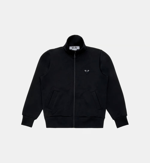 Sweat zippé CDG Sans Capuche Noir