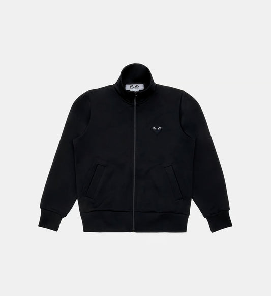 Sweat zippé CDG Sans Capuche Noir