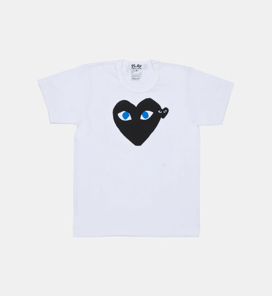 T-Shirt CDG Blanc Bleu Et Noir