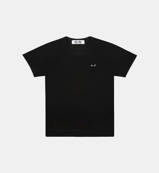 T-Shirt CDG Noir Logo Noir